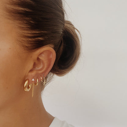 Yolanda Earring - 18K Gold Plated Sterling Silver