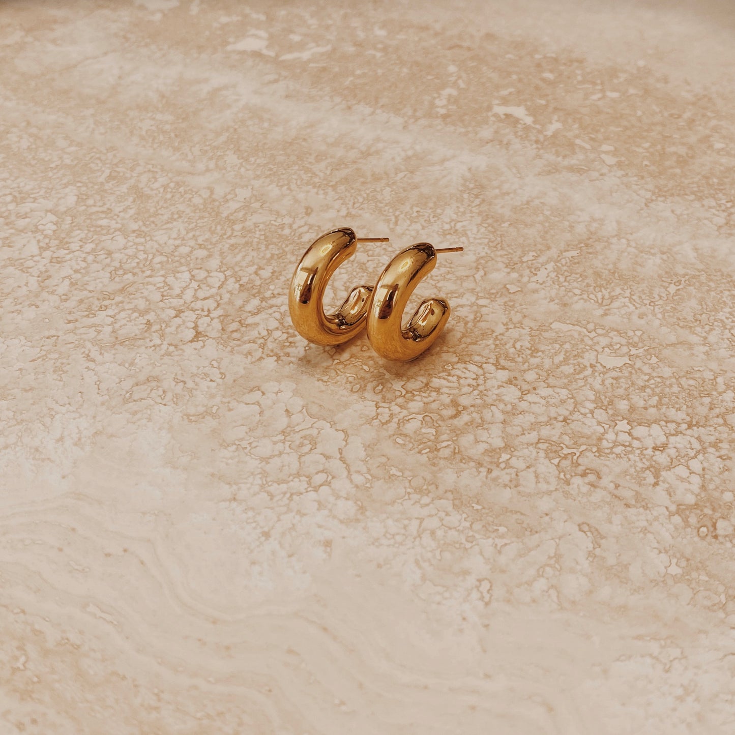 Gina Earring - 18K Gold Plated