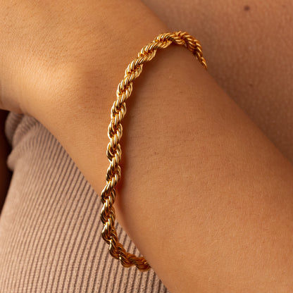 Kandi Bracelet - 24K Gold Plated